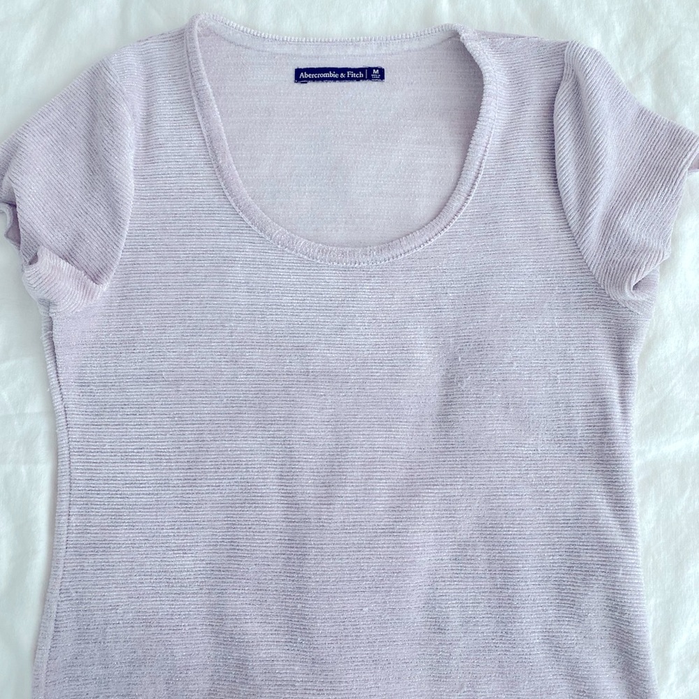 Abercrombie & Fitch  purple shirt